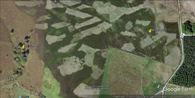 Bole hill and DK snare sites